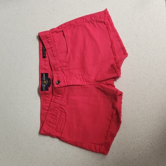 Lucky Brand Jeans NWOT Pink Riley Shorts Size 2/26 - Picture 1 of 16